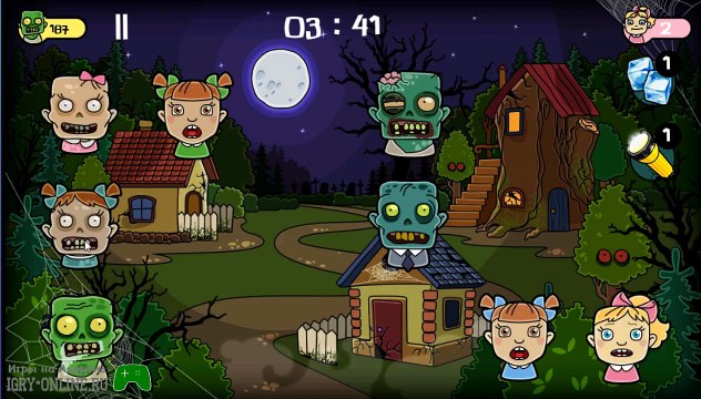Добро пожаловать в захватывающий мир войны со злом! Игра Zombie and Little Girls ДАВИТЬ на андроид