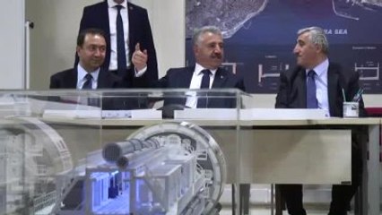 Bakan Arslan Avrasya Tünelinde İncelemelerde Bulundu