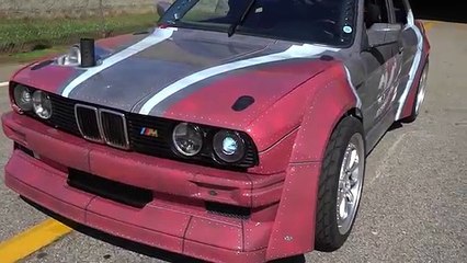 Um BMW E30 com um motor 3.2 TURBO e 1000CV!!!