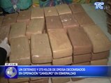 Un detenido y 273 kilos de droga decomisados en operación “canguro” en Esmeraldas