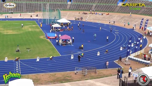 Vere's Andrenette Knight wins Girls U-20 400m hurdles FINAL - 2014 CARIFTA Trials - SportsXplorer