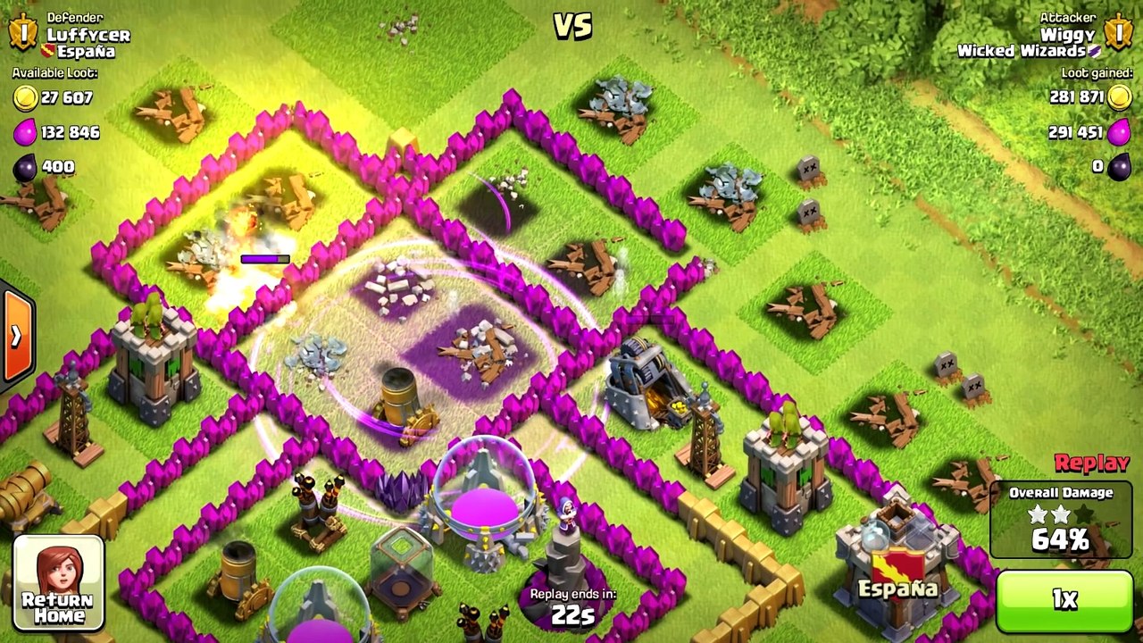 MILLIONS OF LOOT IN MINUTES   CLASH OF CLANS
