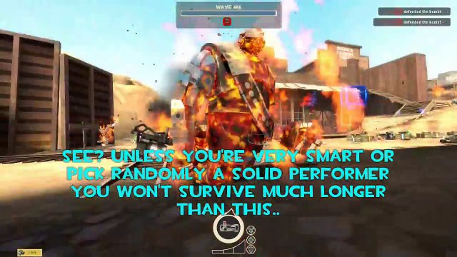 TF2 - MvM Being a Robot against Humans