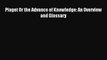 READ book  Piaget Or the Advance of Knowledge: An Overview and Glossary#  Full Free