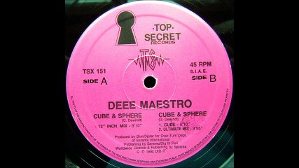 Deee Maestro - Cube & Sphere (Cube) (B1)