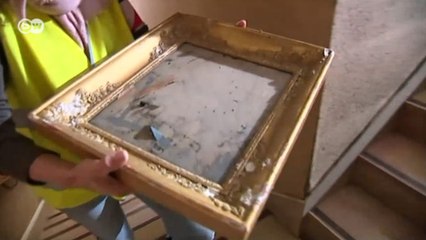 Obras de arte danificadas por causa das fortes chuvas em Paris