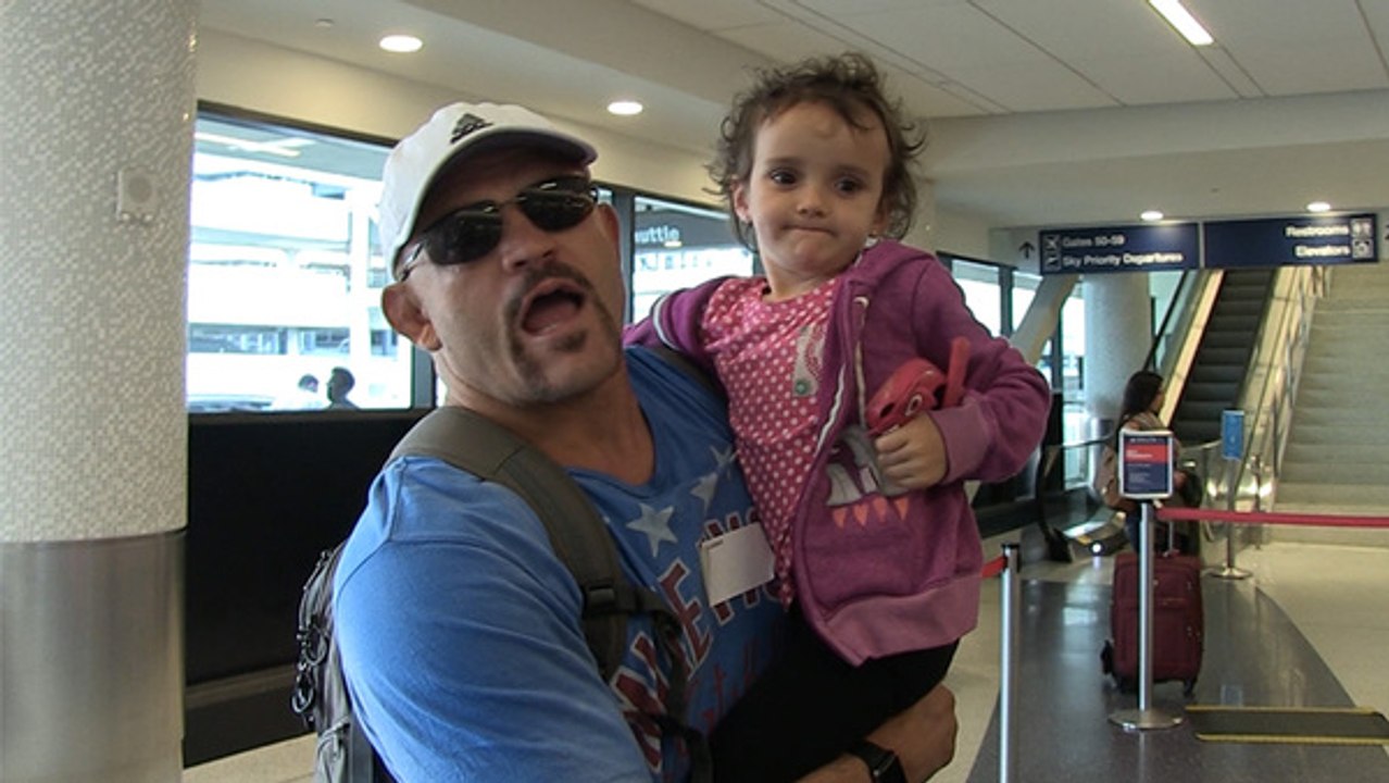 UFC Legend Chuck Liddell -- Training My 4-Year-Old Daughter ... 'She's Tough!'