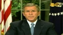 أرشيف- بوش: سنلاحق منفذي هجمات 11 سبتمبر