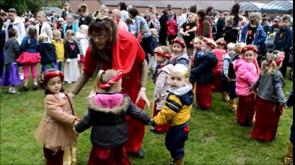 Castel Saint-Henri en fête  final avec tous les élèves