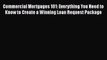 READbook Commercial Mortgages 101: Everything You Need to Know to Create a Winning Loan Request