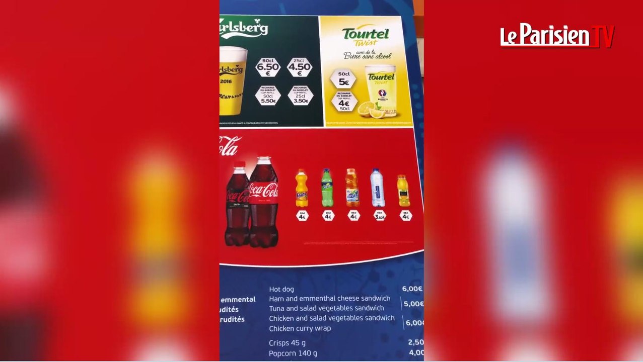 Euro 2016 : des tarifs prohibitifs à la buvette dans les fan-zones