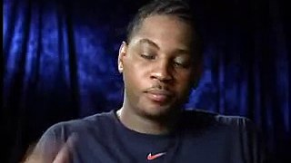 Carmelo Anthony Basketball Facility Interview 09-27-07