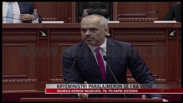 Rama: Reforma, me ose pa PD! - News, Lajme - Vizion Plus