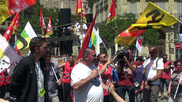 Rassemblement Marseille Sadi Carnot