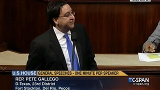 Gallego Highlights Crystal City During 