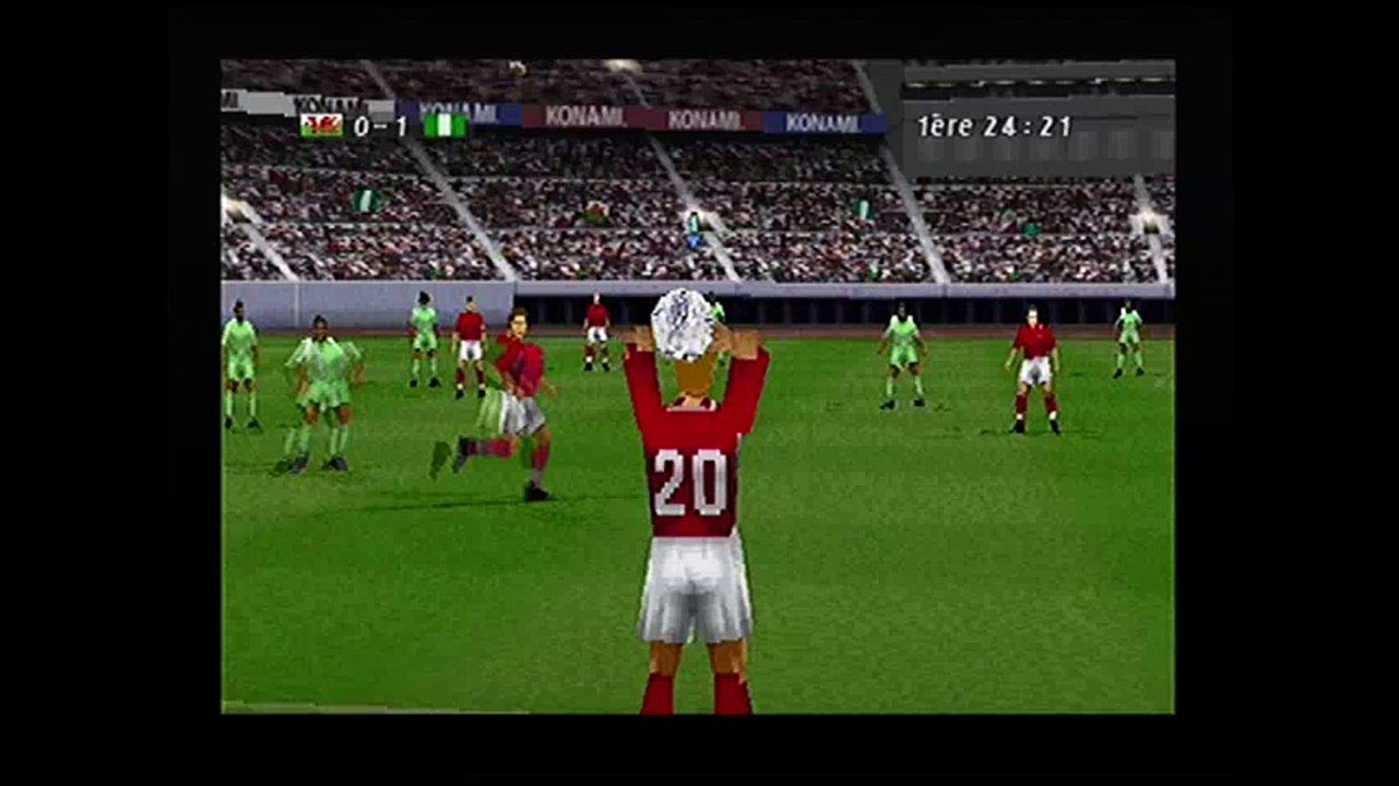 Pro Evolution Soccer 2 - PSX - Pays de Galles / Nigéria