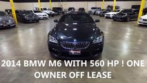 2014 BMW M6 Warranty Navigation Executive Pkg Driver Assist Pkg For Sale Dallas TX