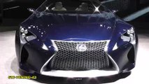 Lexus LF-LC Concept Bleu au Salon de Genève 2013