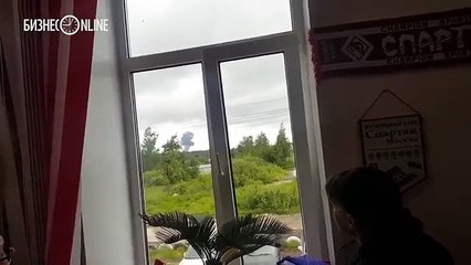 Крушение Су-27 в Подмосковье