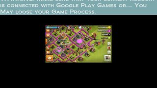 CLASH OF CLANS: How To Have 2 Accounts On One Android Device and How To Switch Between Them 2016.
