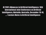 [PDF] AI 2001: Advances in Artificial Intelligence: 14th International Joint Conference on