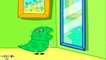 Baby Dinosaur George Crying And Scared Reflection - Peppa Pig Crying Episode