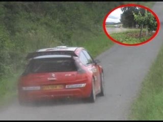 Test Citroen C4 WRC iulie 2007