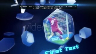 Soccer Promo Scene | After Efects Project Files - Videohive template