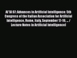 [PDF] AI*IA 97: Advances in Artificial Intelligence: 5th Congress of the Italian Association
