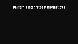 Read Book California Integrated Mathematics 1 ebook textbooks