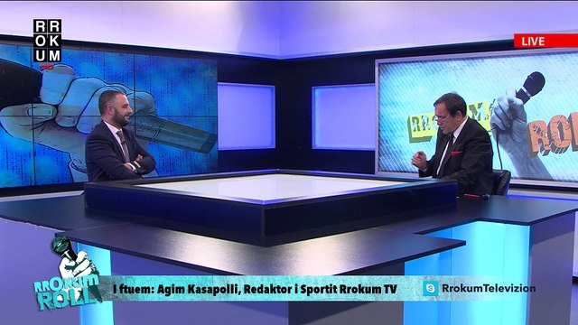 Rrokum Roll: Agim Kasapolli, Redaktor i Sportit Rrokum TV
