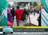 Chule: marcha estudiantil de la ConfeCh transcurre con normalidad