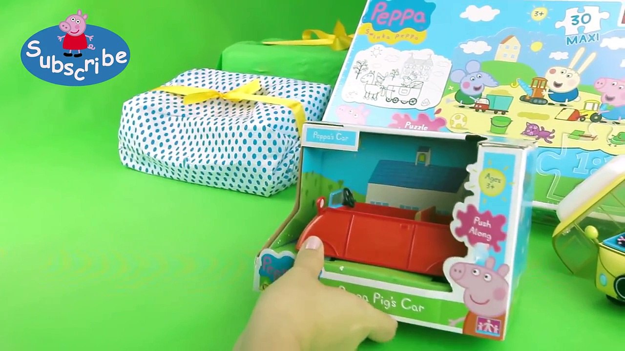 Peppa Pig's Car unpacking