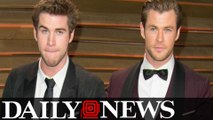 Liam Hemsworth Once Threw A Knife At His Brother Chris Hemsworth