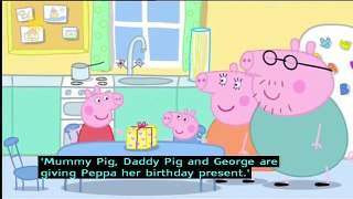 Peppa Pig S1E28 My Birthday Party