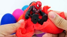 MANY PLAY DOH SURPRISE EGGS : Peppa Pig Mickey Mouse McQueen Cars Spiderman Frozen Elsa & more Toys!