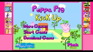 Peppa Pig - Peppa Kick Up - Peppa Pig Games In English for Kids