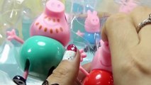 Peppa Pig Family Playset Toys Unboxing Play Doh Make Pepa Pig with Colorful Dough English Episodes