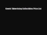 Read Kovels' Advertising Collectibles Price List Ebook Free