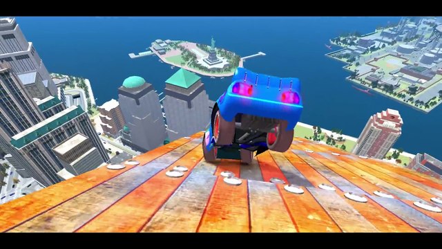 NEW Cars Smash Party w Spiderman and Disney Lightning McQueen Cars Colors & Nursery Rhymes