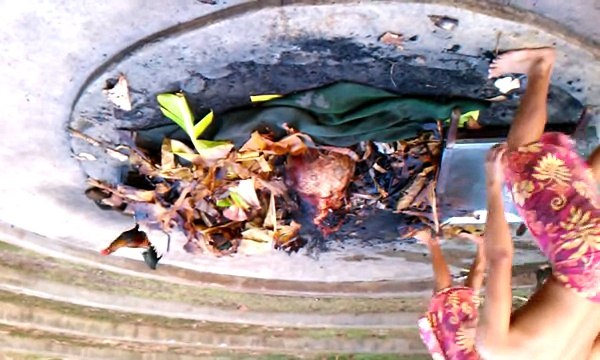 Luau roast pig Polynesian culture ctr