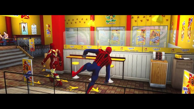 Twinkle Twinkle Little Star Nursery Rhymes w Lightning McQueen CARS Spiderman Iron Man Kids Songs