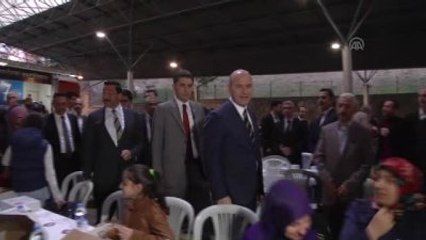 Çalışma ve Sosyal Güvenlik Bakanı Soylu, İftara Katıldı