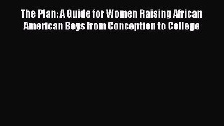 Read The Plan: A Guide for Women Raising African American Boys from Conception to College PDF