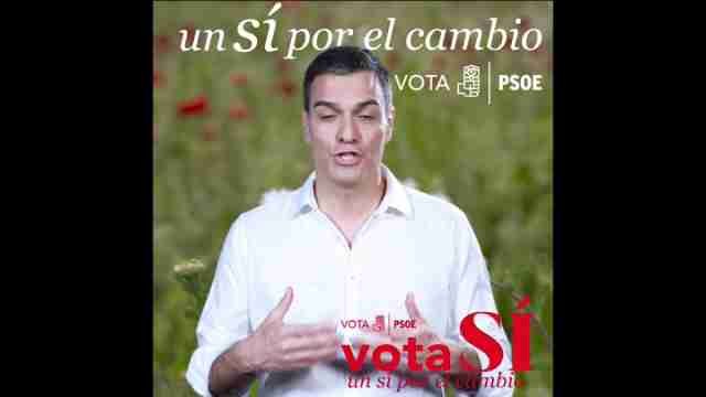 Pedro Sánchez pide el voto para el PSOE en un vídeo con el que los socialistas arrancan la campaña electoral