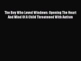 Read The Boy Who Loved Windows: Opening The Heart And Mind Of A Child Threatened With Autism