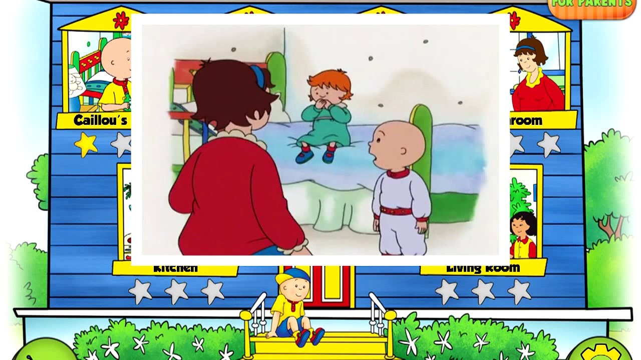 CFrTOON 2015 Caillou FRANcAIS Caillou adore l'halloween cartoon snippet