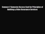 [PDF] Connect 2 Semester Access Card for Principles of Auditing & Other Assurance Services