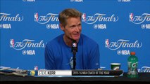'Look What Curry Did In The OKC Series, Down 3-1' Steve Kerr Interview - Warriors vs Cavaliers - Game 4 Preview - June 9, 2016 NBA Finals