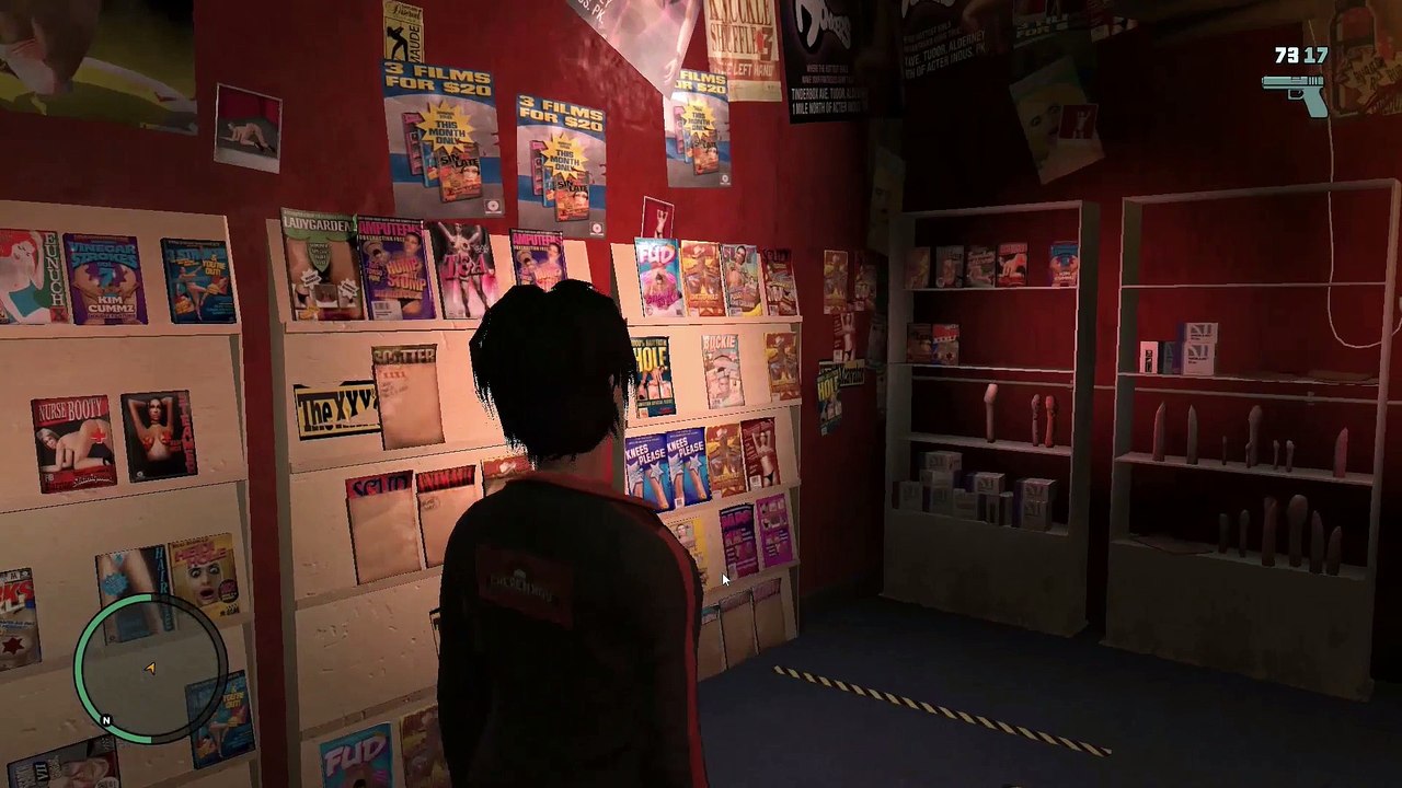 GTA IV: Enterable Buildings in Multiplayer Part 6 - Another adult store and an apartment building lobby
